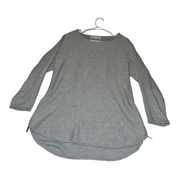 Michael Kors Sweaters - Michael Michael Kors Sweater Large Women's Thin Boatneck Tight Knit Gray